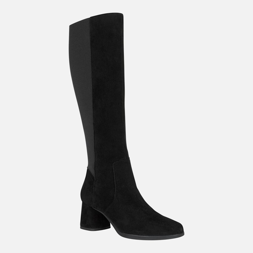 Botas Geox Senhora Pretas - Calinda Mid - JYKXN8172